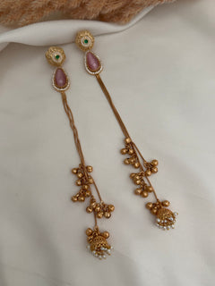 Kashmiri statement earrings