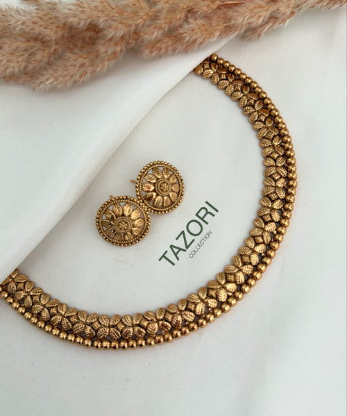 Tabbu Gold Necklace Set