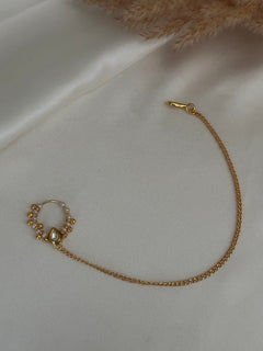 Bridal Pearl Nose Ring