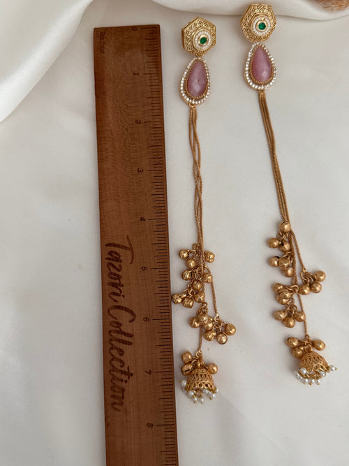 Kashmiri statement earrings