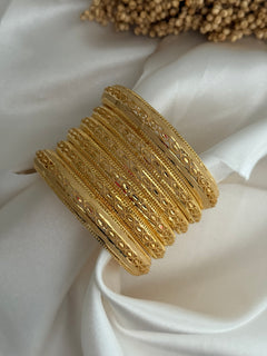 Gold Imitation bangle stack
