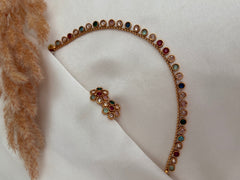 Silver/ Multicolour necklace Set