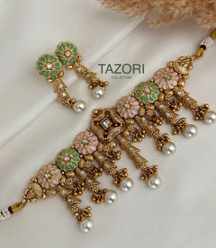 Antique Gold Necklace Set