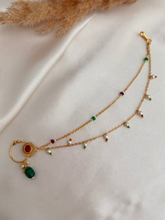 Bridal Pearl Nose Ring