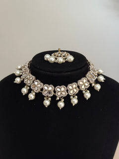 Minakari Kundan Choker Set