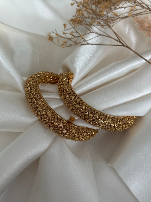 Gold imitation Kada set