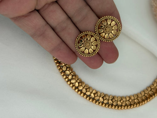 Tabbu Gold Necklace Set