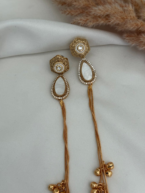 Kashmiri statement earrings