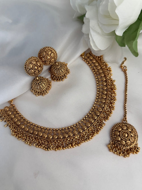 Gold imitation Necklace Set