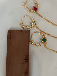 Bridal Pearl Nose Ring