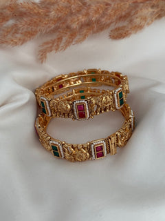 Gold imitation Kada set