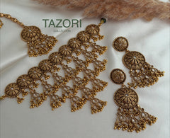 Antique Gold Choker Set