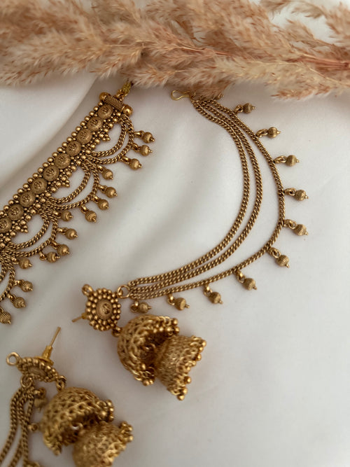 Rani Gold Choker Set