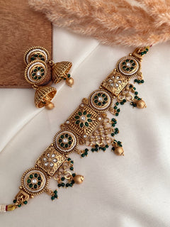 Pearl Gold Necklace Set