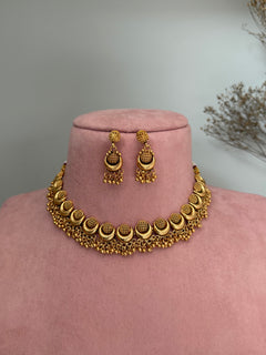 Moon necklace set