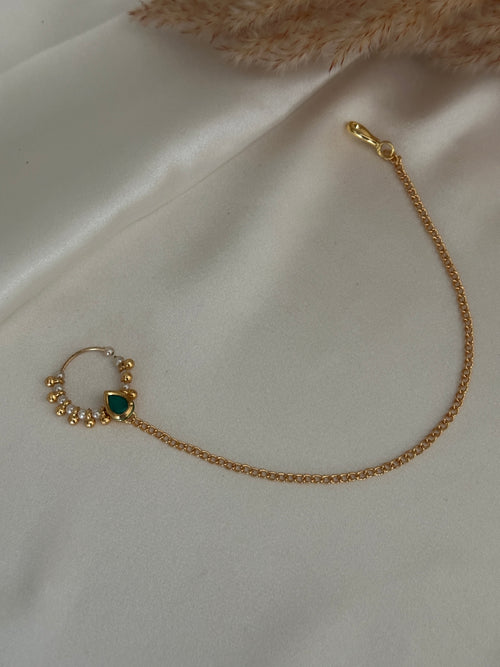 Bridal Pearl Nose Ring