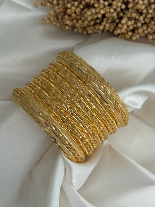 Gold Imitation bangle stack