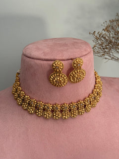 Kashish Gold tone Necklace Set