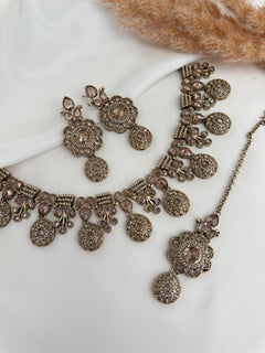 Zara Polki Necklace Set