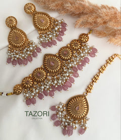 Bhavi Gold Imitation Choker Set