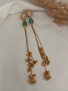 Kashmiri statement earrings