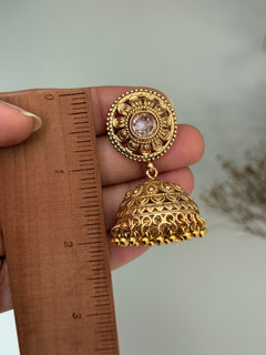 Pearl Antique Gold Choker Set