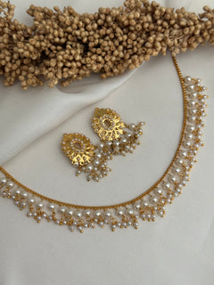Traditional Pearl necklace Set