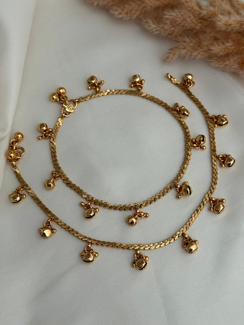 Gold Anklets