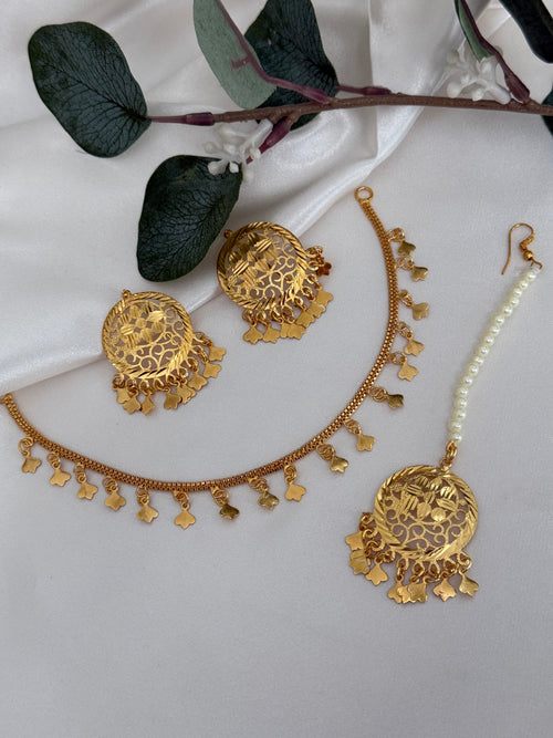 Piple Pati Necklace set