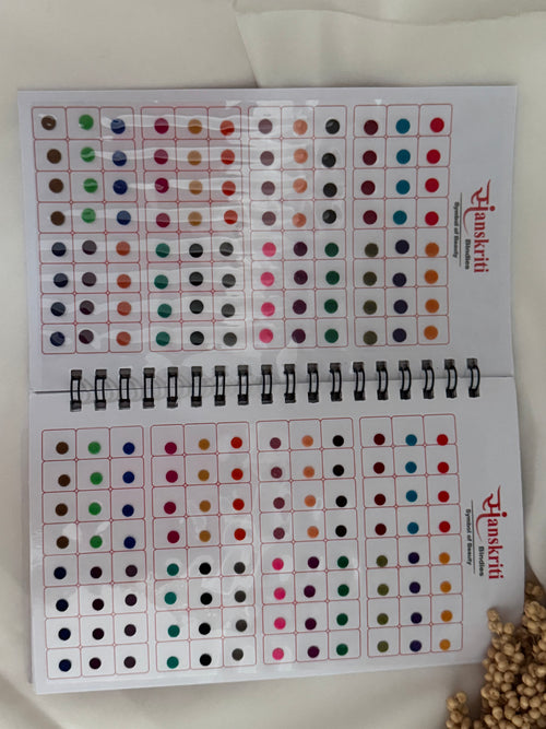 Plain mini bindi book