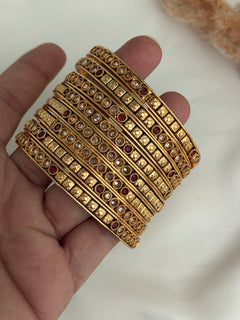 Gold imitation bangles Set