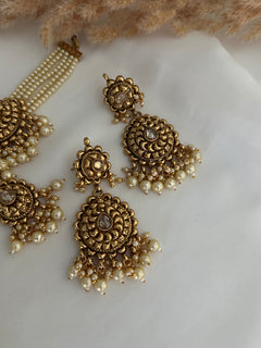 Antique Gold Choker Set