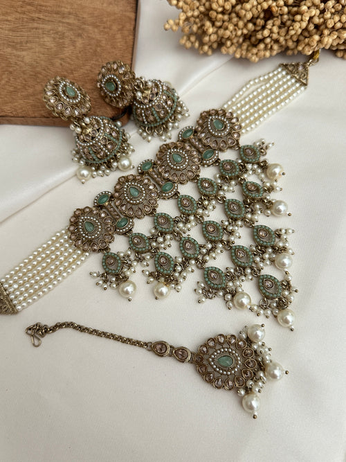 Polki Pakistani Choker Set