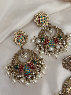 Jadau earrings Set