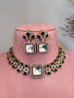 Uncut kundan choker Set