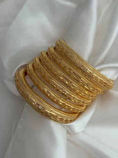 Gold Imitation bangle stack
