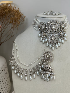 Pearl Choker Set