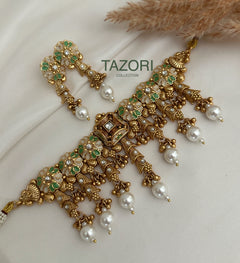 Antique Gold Necklace Set