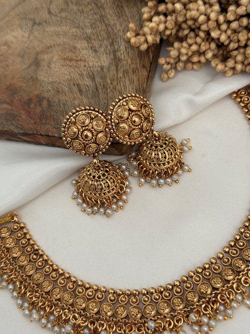 Gold imitation Necklace Set