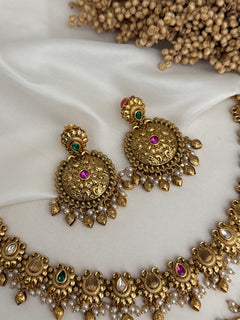 Gold imitation Necklace Set