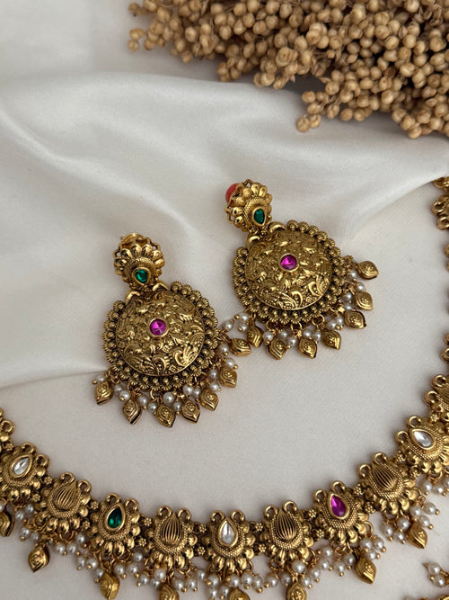 Gold imitation Necklace Set