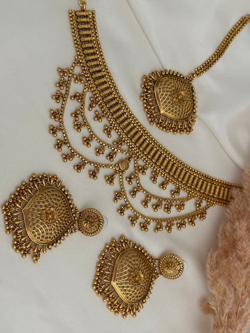 Phulkari choker Set