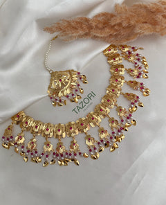 Traditonal Patra necklace set