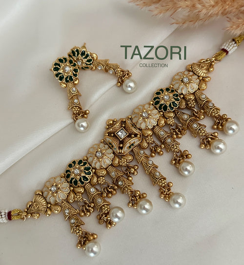 Antique Gold Necklace Set