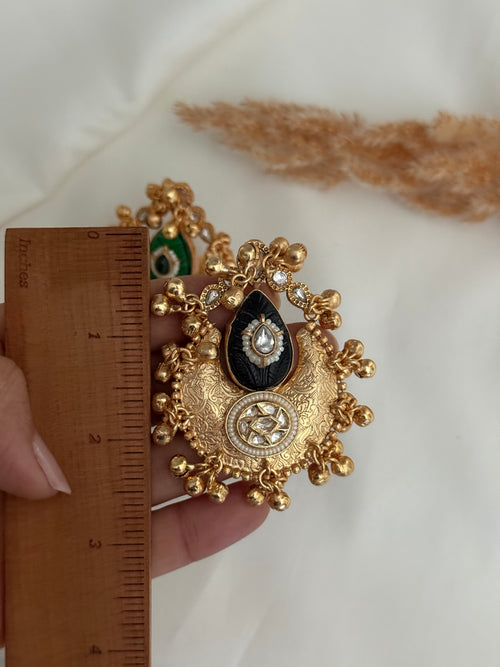 Kashmiri ghoongro Adjustable Ring