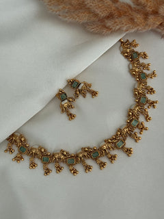 Elephant Antique Necklace Set