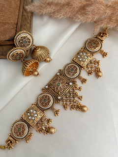 Pearl Gold Necklace Set