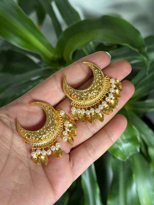 Chand / Moon pipple Patti hair pins