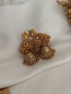 Chahat gold Choker Set