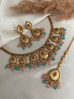 Gold Imitation Necklace Set
